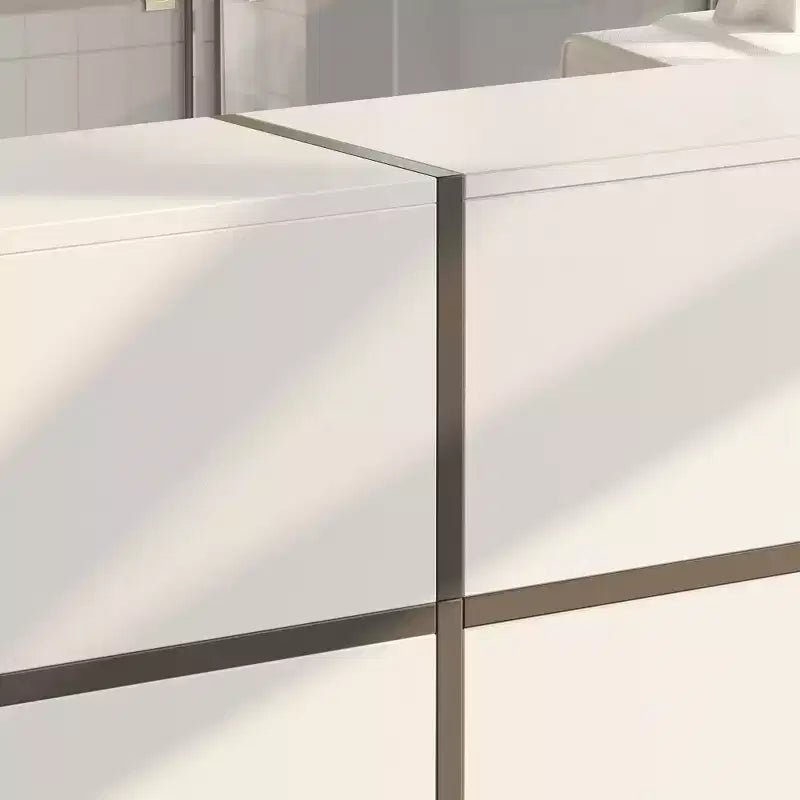 Bancone Reception Moderno Bianco