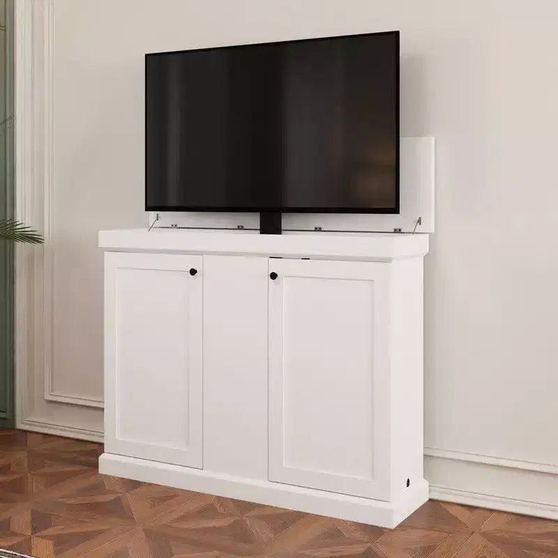 Postazione Gaming Smart Lift, Altezza Regolabile, Controllo Intelligente/Doppi Fori per la Gestione dei Cavi, Ideale per Schermi da 50 Pollici per Gaming Domestico/Spazi di Intrattenimento