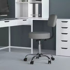 Sgabello medico con schienale imbottito - Boss Office Products