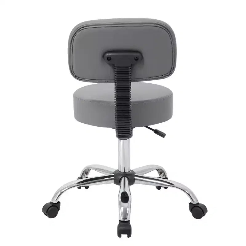 Sgabello medico con schienale imbottito - Boss Office Products