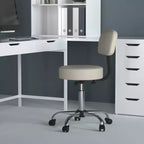 Sgabello medico con schienale imbottito - Boss Office Products