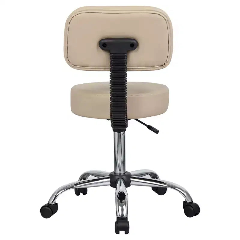 Sgabello medico con schienale imbottito - Boss Office Products