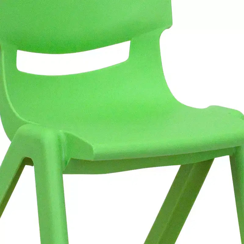 Sedia impilabile in plastica per scuola, confezione da 2, con seduta da 12 pollici, per asilo nido