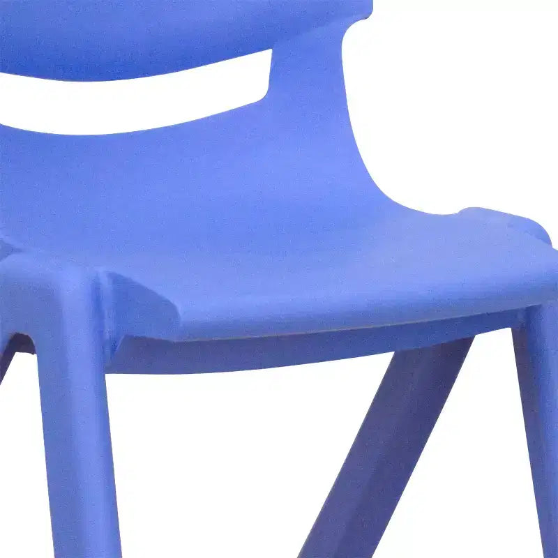 Sedia impilabile in plastica per scuola, confezione da 2, con seduta da 12 pollici, per asilo nido